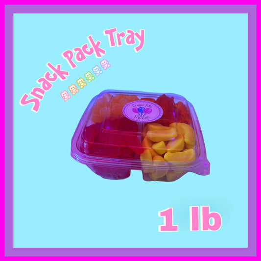 Snack pack Tray (4 Candies)